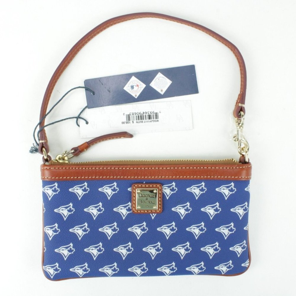 Toronto Blue Jays Dooney & Bourke Stadium Signature Wristlet MSRP $108 Sold Out